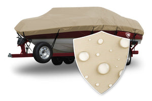 1999 Bayliner Capri 1750 CH/BE BR Sharkskin™ Plus Boat Cover with Swatch