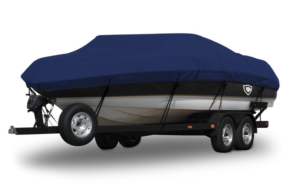 Sharkskin™ Supreme Boat Cover In Use