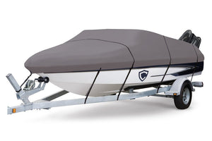 2004 Sea Hunt 22 Navigator ShoreFit® 600 Boat Cover In Use
