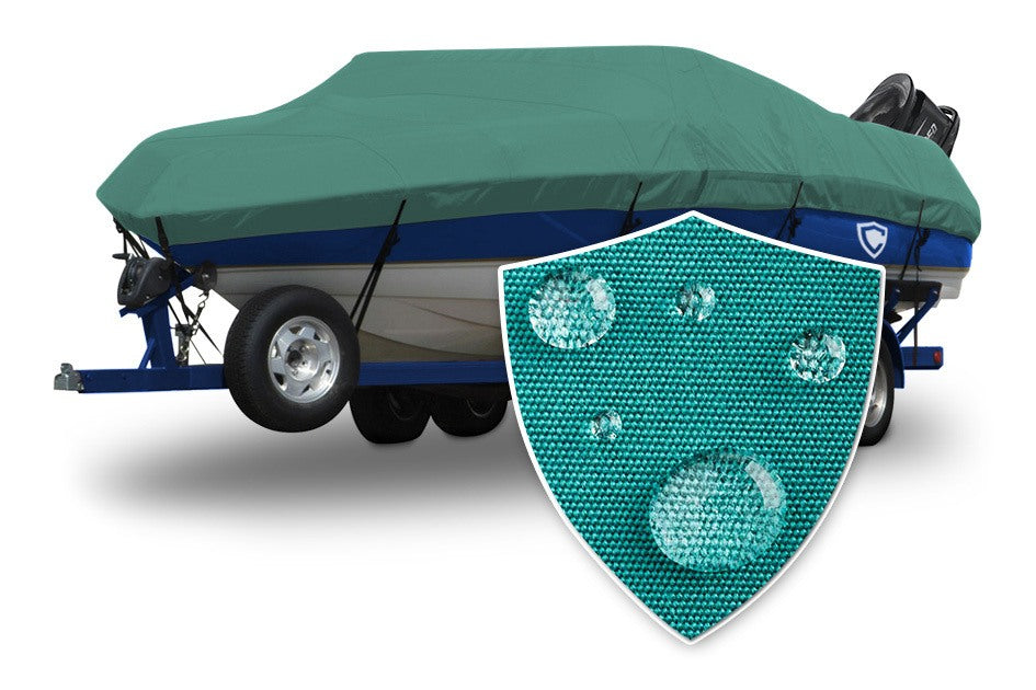 1987 Boston Whaler Montauk 17 Sunbrella® Boat Cover with Swatch