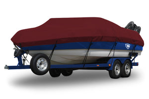 1987 Boston Whaler Montauk 17 Sunbrella® Boat Cover In Use