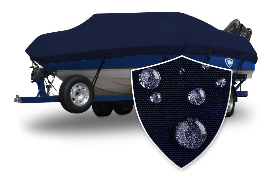 1987 Boston Whaler Montauk 17 Sunbrella® Boat Cover with Swatch