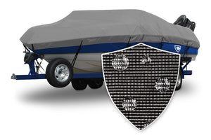 1987 Boston Whaler Montauk 17 Sunbrella® Boat Cover with Swatch