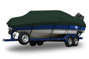 1987 Boston Whaler Montauk 17 Sunbrella® Boat Cover In Use