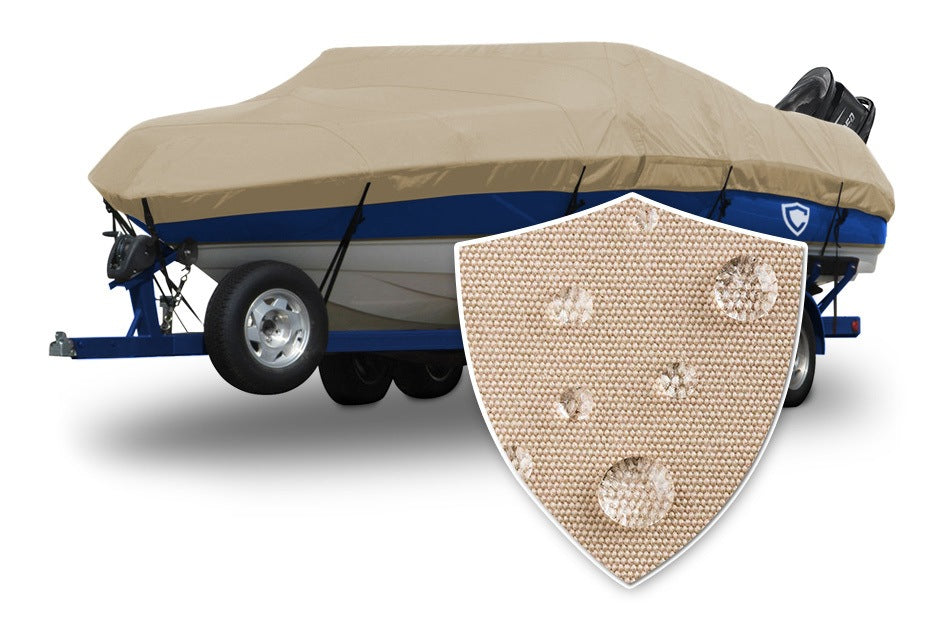 1987 Boston Whaler Montauk 17 Sunbrella® Boat Cover with Swatch