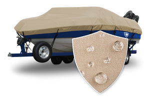 1987 Boston Whaler Montauk 17 Sunbrella® Boat Cover with Swatch