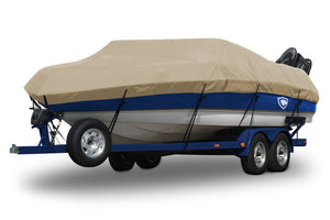 1987 Boston Whaler Montauk 17 Sunbrella® Boat Cover In Use