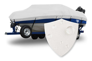 1987 Boston Whaler Montauk 17 Sunbrella® Boat Cover with Swatch