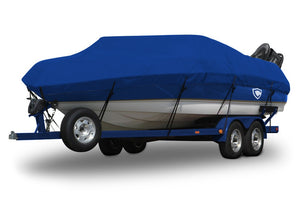 1987 Boston Whaler Montauk 17 Sunbrella® Boat Cover In Use