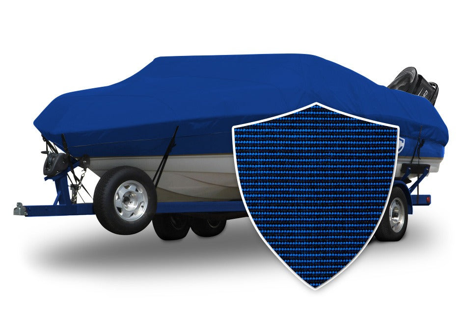 1987 Boston Whaler Montauk 17 Sunbrella® Boat Cover In Use