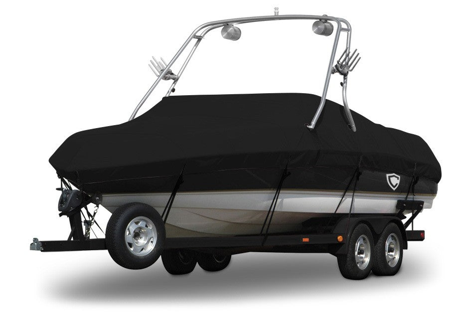 2003 Tige 22V Riders Edition Ltd Sharkskin™ Supreme Boat Cover In Use
