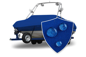Sunbrella® Conventional Ski Boat with Arch Boat Cover with Swatch