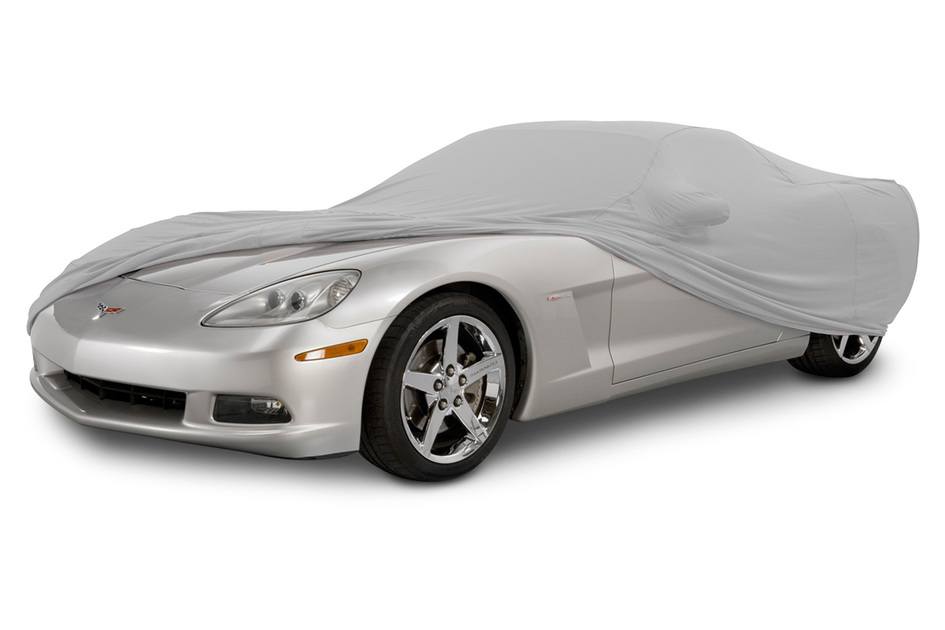 thumbnail interactive-video image 1 of Advance Parts Custom-Fit Waterproof Car Cover - Gray - Sedan/Coupe - CS-03-J 1 of 3