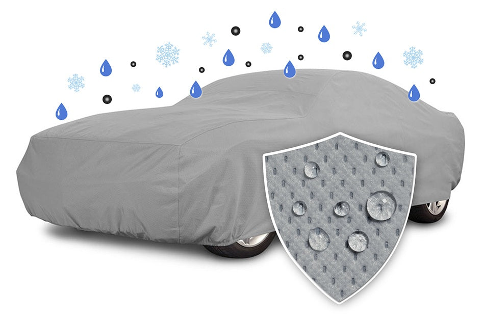 WeatherFit® Gold Car Cover with Swatch