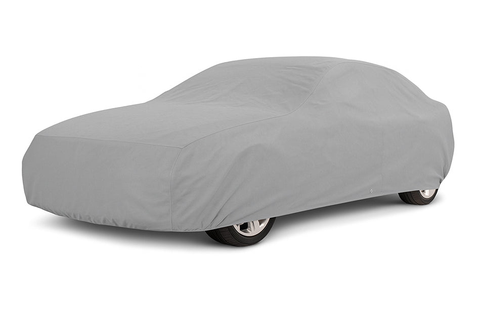 WeatherFit® Gold Car Cover In Use