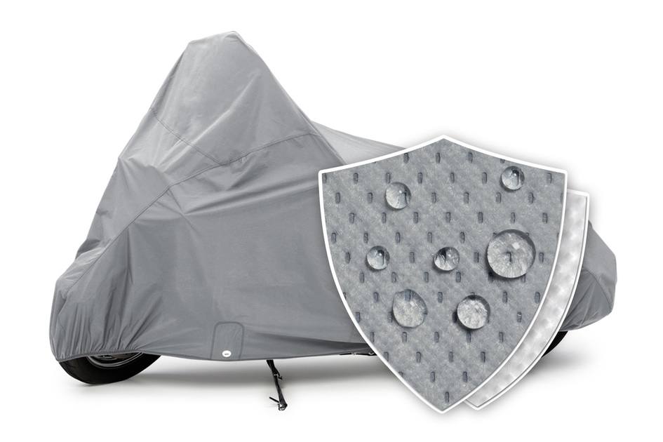 WeatherFit® Platinum Motorcycle Cover with Swatch