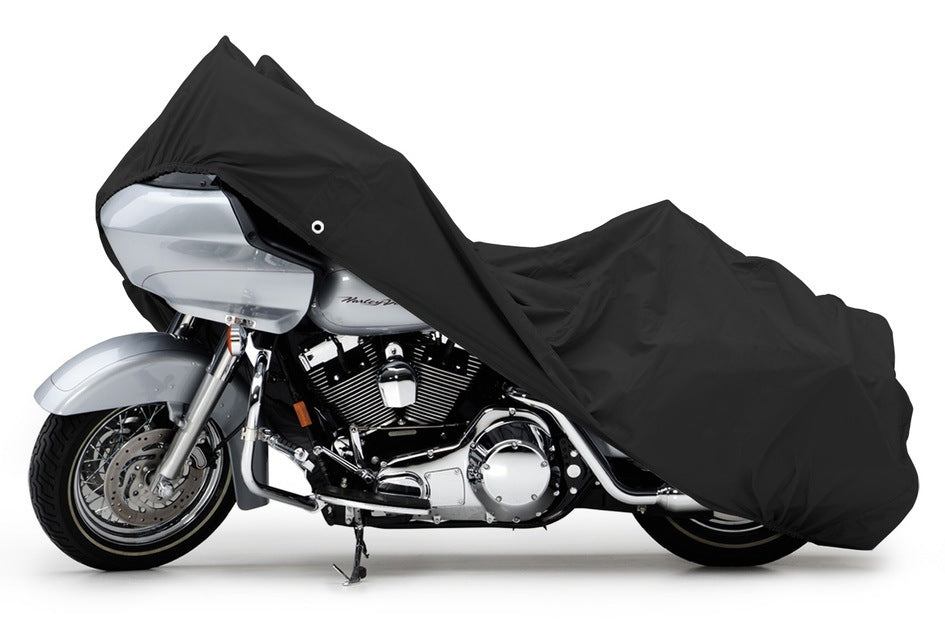 WeatherShield® HP Motorcycle Cover In Use