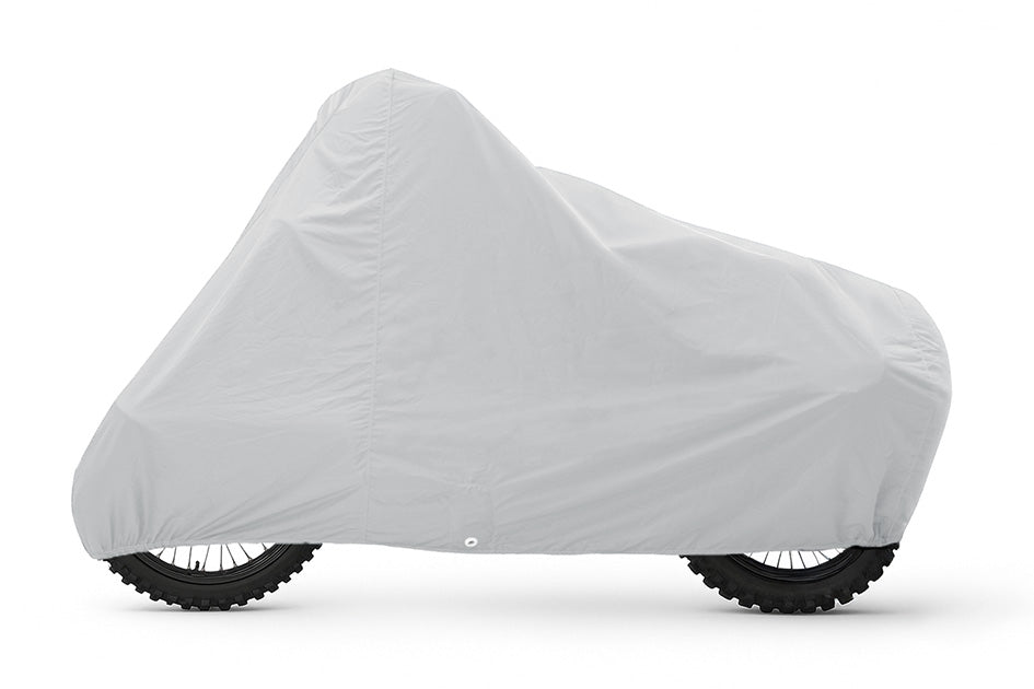 WeatherFit® Solar-X Dirt Bike Motorcycle Cover In Use