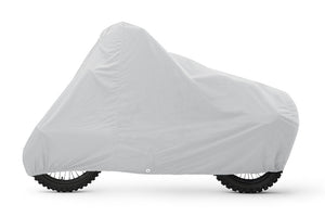 WeatherFit® Solar-X Dirt Bike Motorcycle Cover In Use