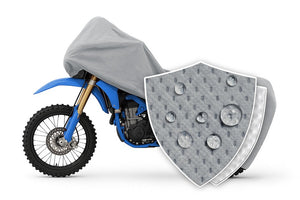 WeatherFit® Platinum Dirt Bike Motorcycle Cover with Swatch