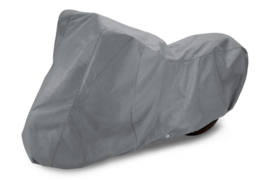 WeatherFit® Basic Dirt Bike Motorcycle Cover In Use