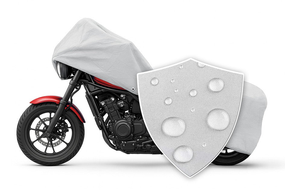 WeatherFit® Solar-X Adventure Bike Motorcycle Cover with Swatch