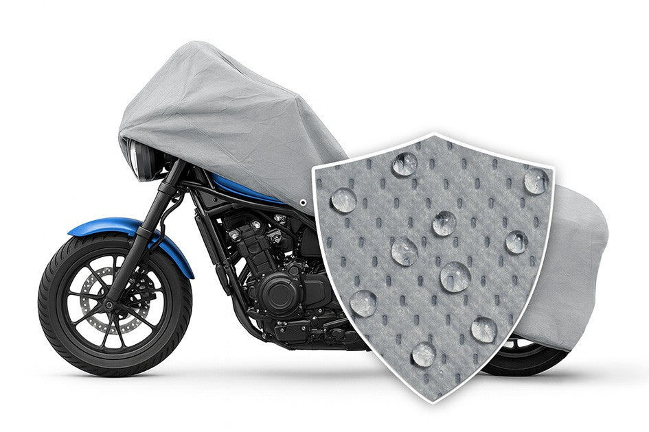 WeatherFit® Basic Adventure Bike Motorcycle Cover with Swatch