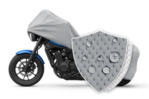 WeatherFit® Platinum Naked Bike Motorcycle Cover with Swatch