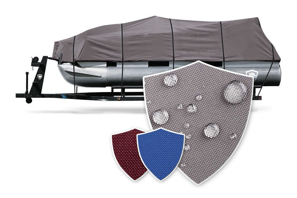 ShoreFit® 300 Pontoon Cover with Swatch