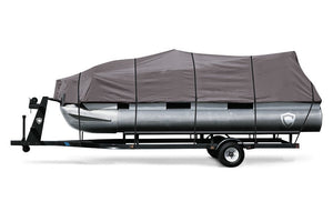 ShoreFit® 300 Classic Pontoon Cover In Use