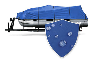 ShoreFit® 600 Pontoon Cover with Swatch