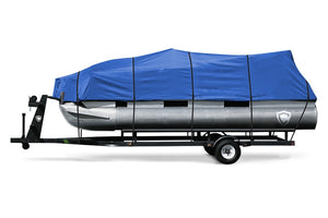 ShoreFit® 600 Pontoon Cover In Use