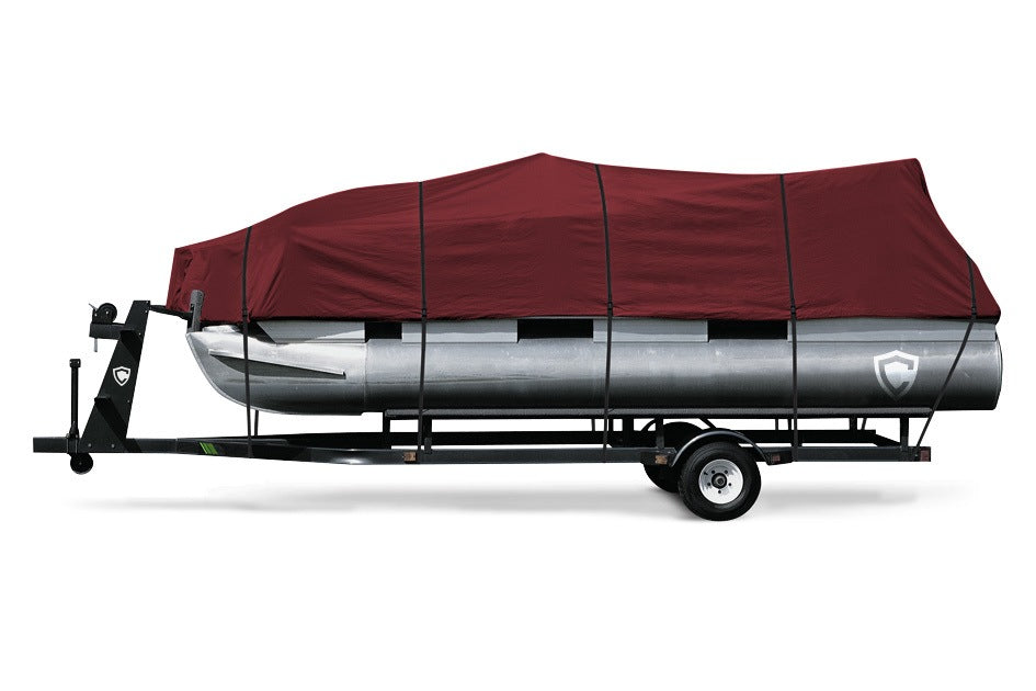 ShoreFit® 600 Pontoon Cover In Use