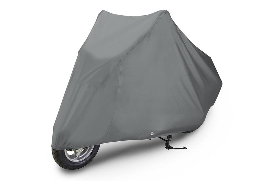 WeatherFit® Basic Maxi Scooter Cover In Use