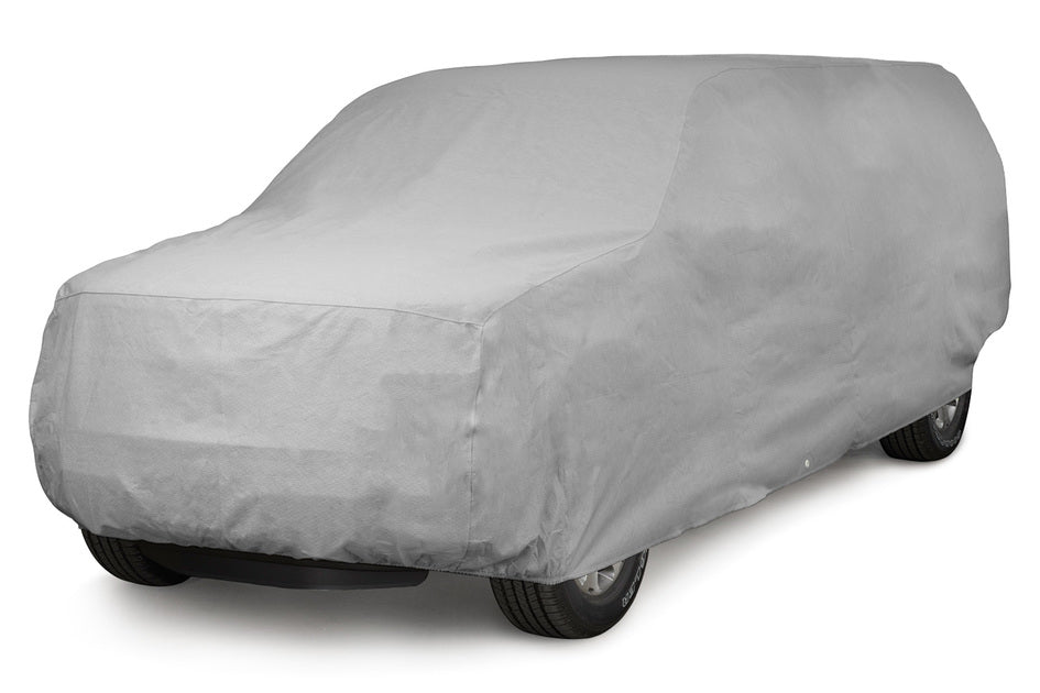 WeatherFit® Gold SUV Cover In Use