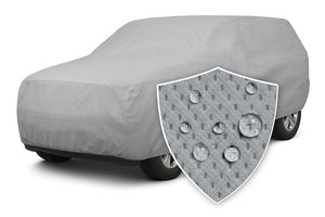 WeatherFit® Gold SUV Cover with Swatch