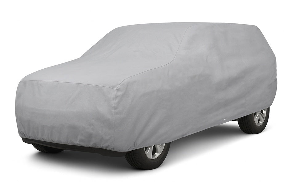 WeatherFit® Gold SUV Cover In Use