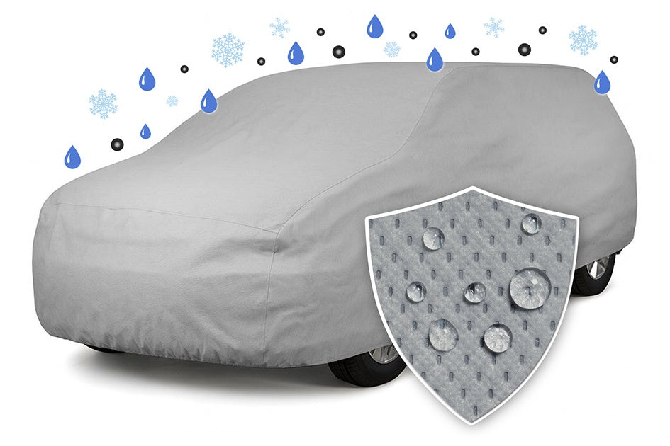 WeatherFit® Gold Van Cover with Swatch